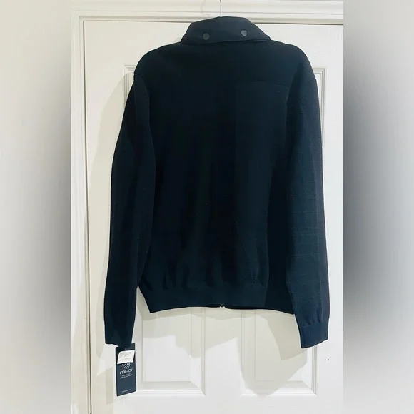 NWT MPG Men’s Black Full Zip Hooded Jacket Size XL - Picture 3 of 13